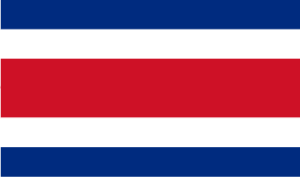 costa rica flag bandera