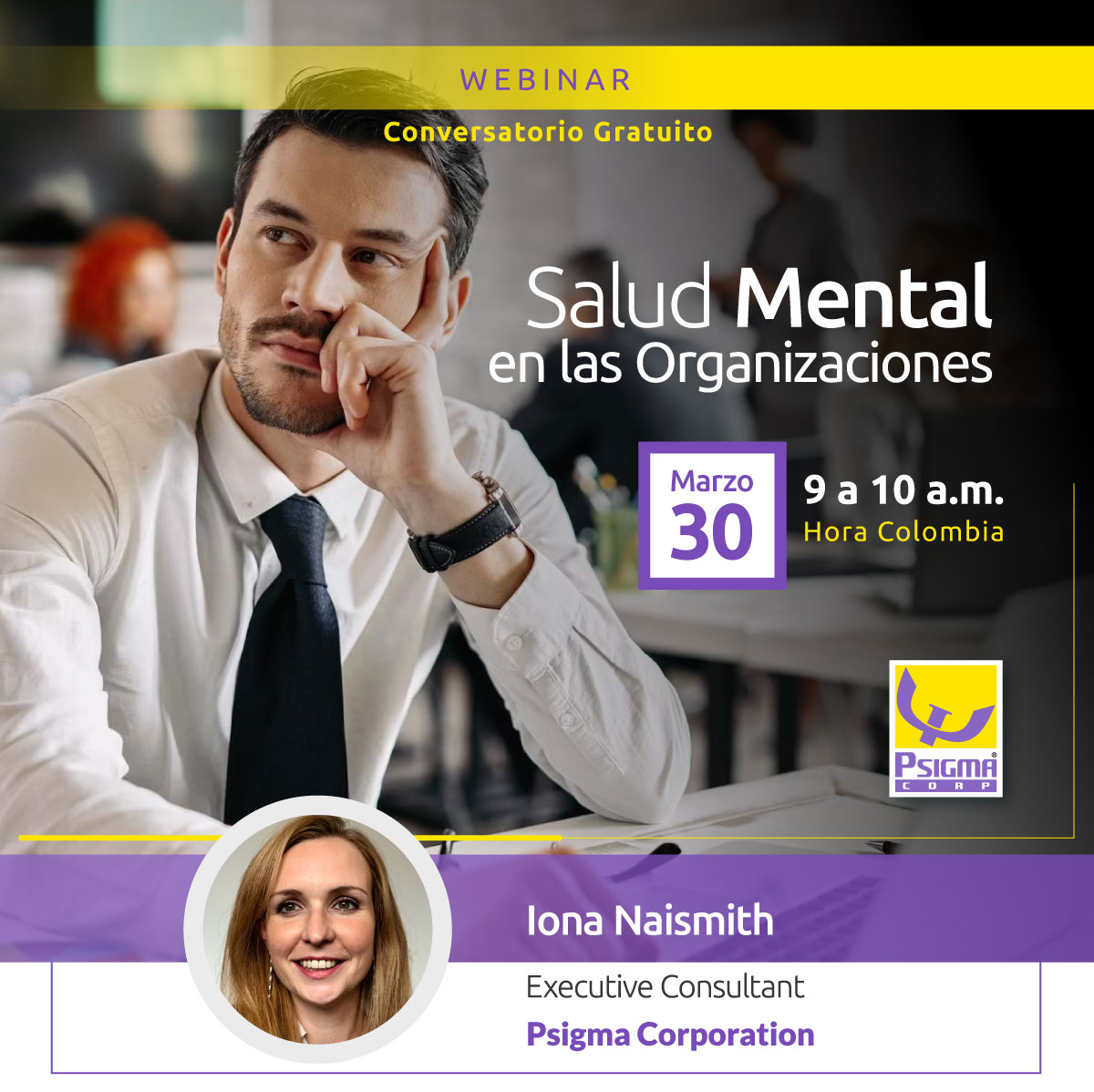webinar salud mental en las organizaciones