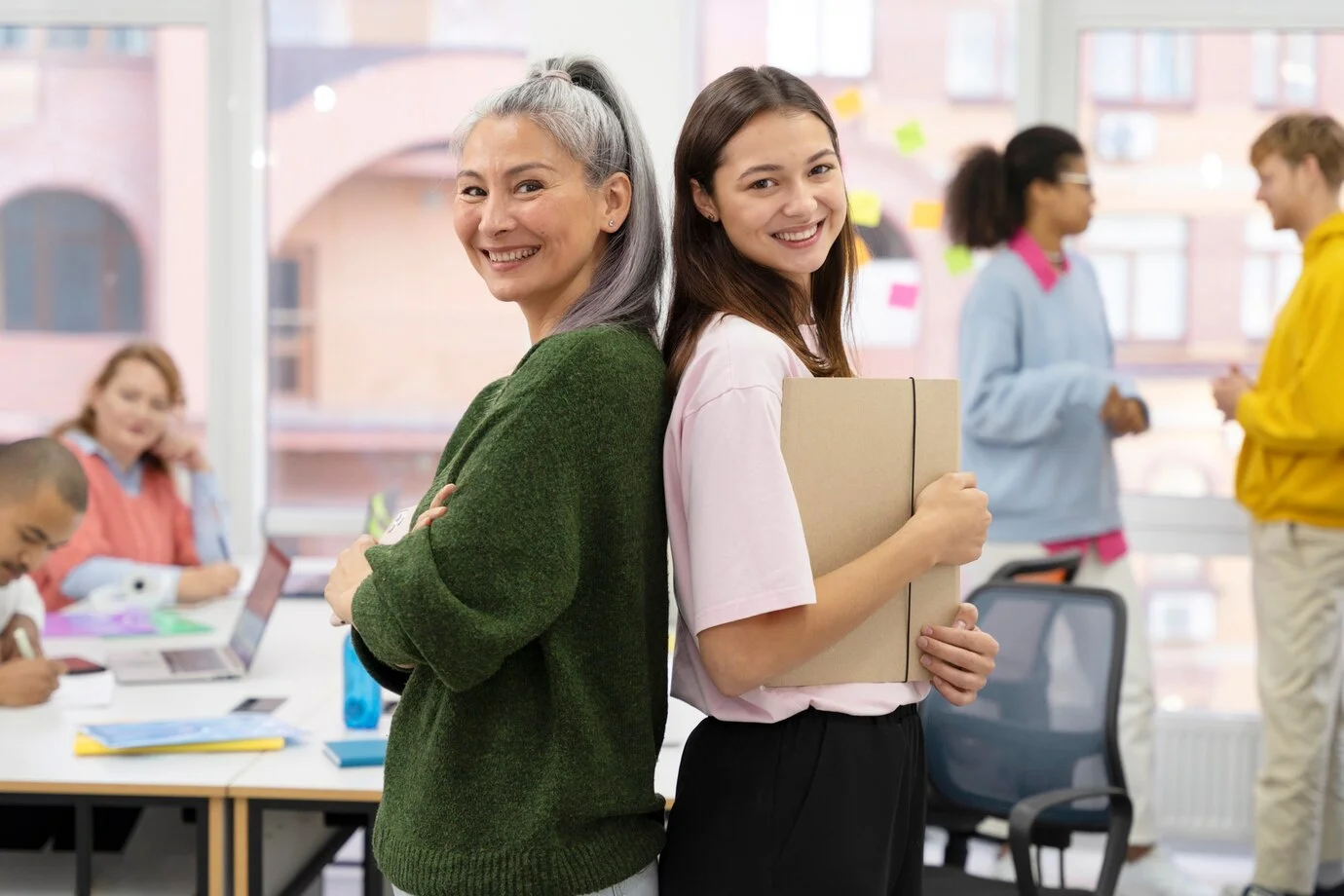 imagen en referencia a padres y jovenes para test de orientación vocacional tusentido
